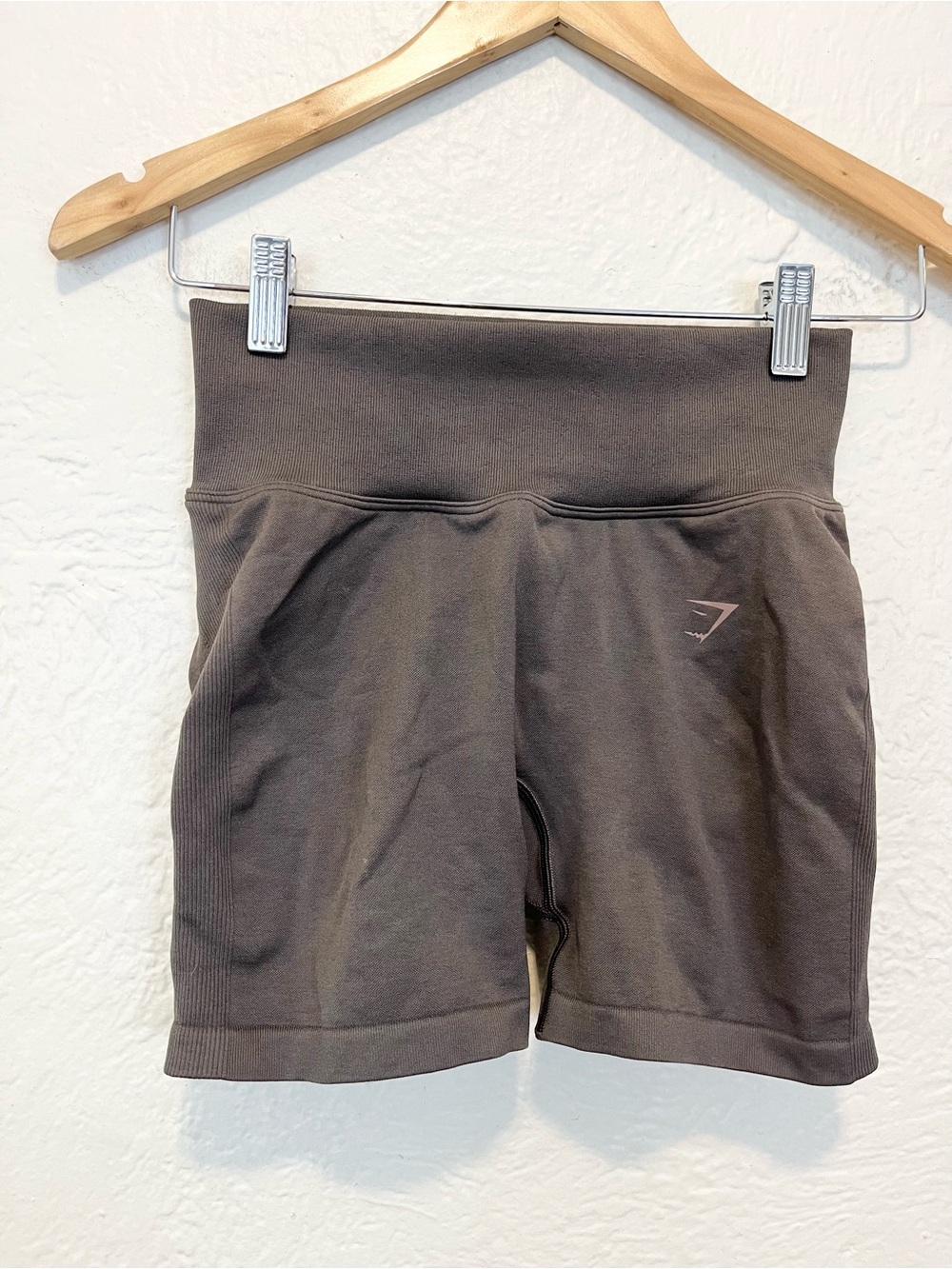 Gymshark Lift Seamless Shorts Brown Medium M - Picture 3 of 7